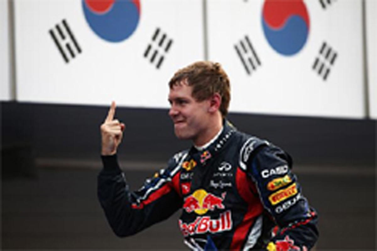 レッドブル:ダブルタイトル獲得! (F1韓国GP)