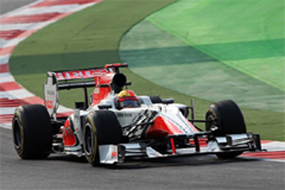 HRT：F1インドGP初日