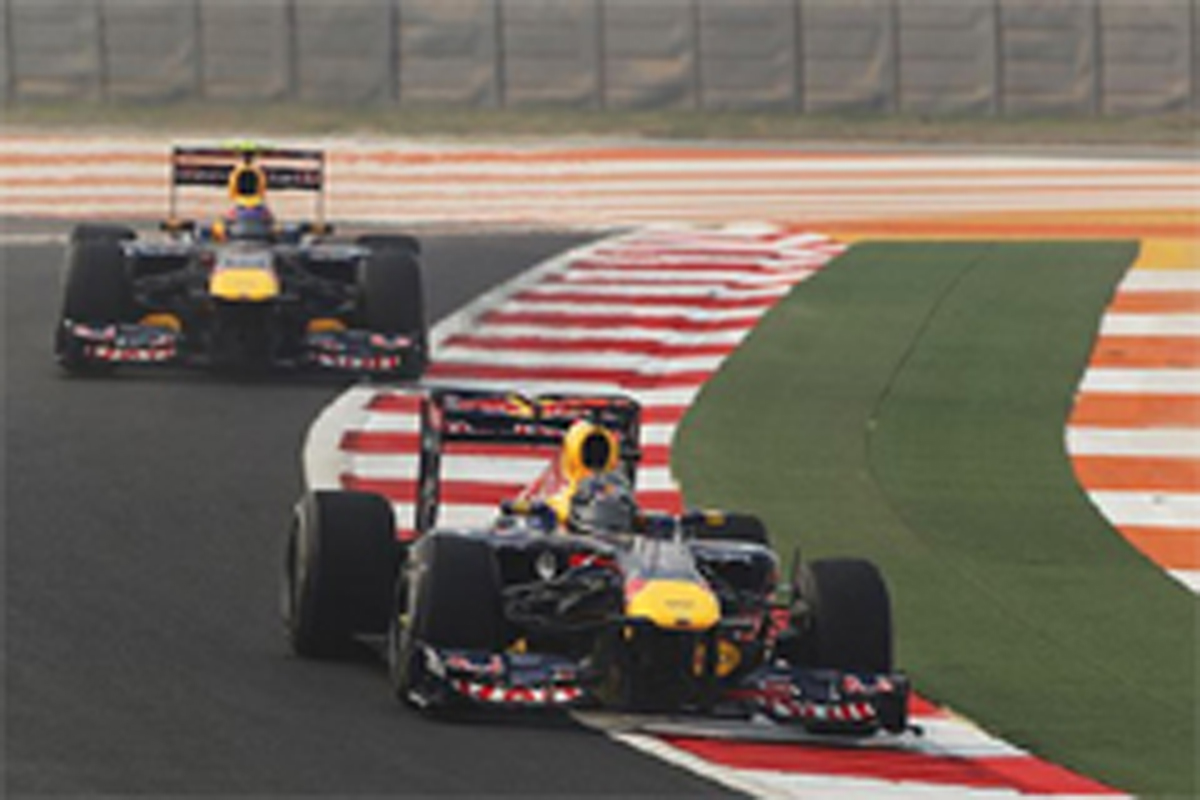レッドブル：F1インドGP初日