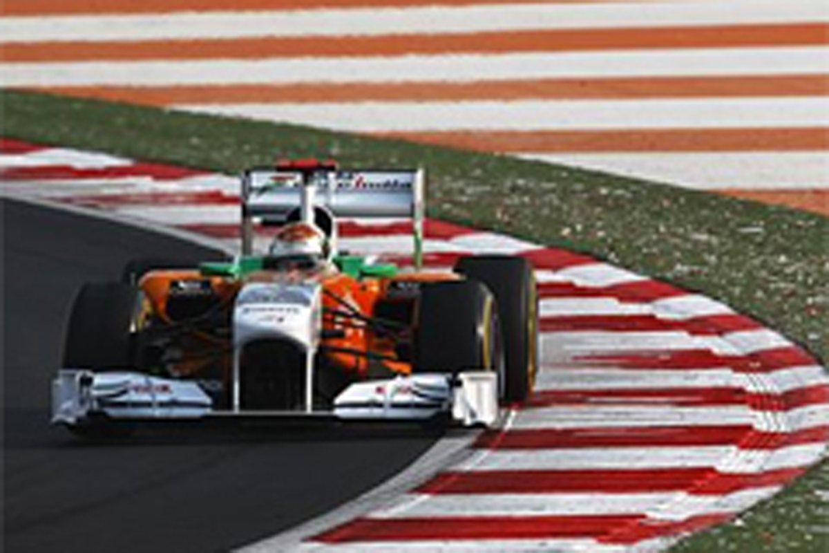フォース・インディア:F1インドGP初日