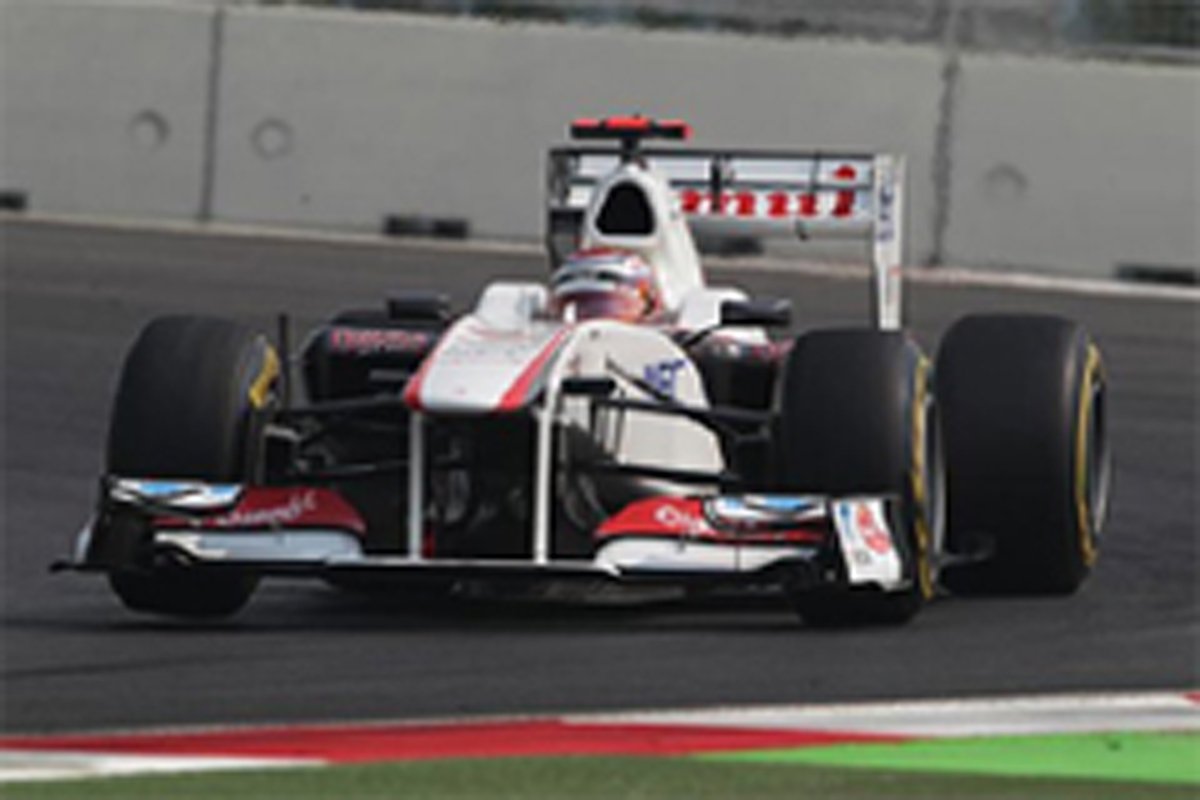 ザウバー：小林可夢偉はQ1敗退で18番手 （F1インドGP予選）