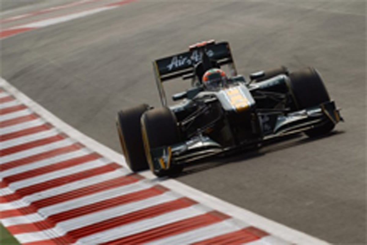チーム・ロータス:F1インドGP初日