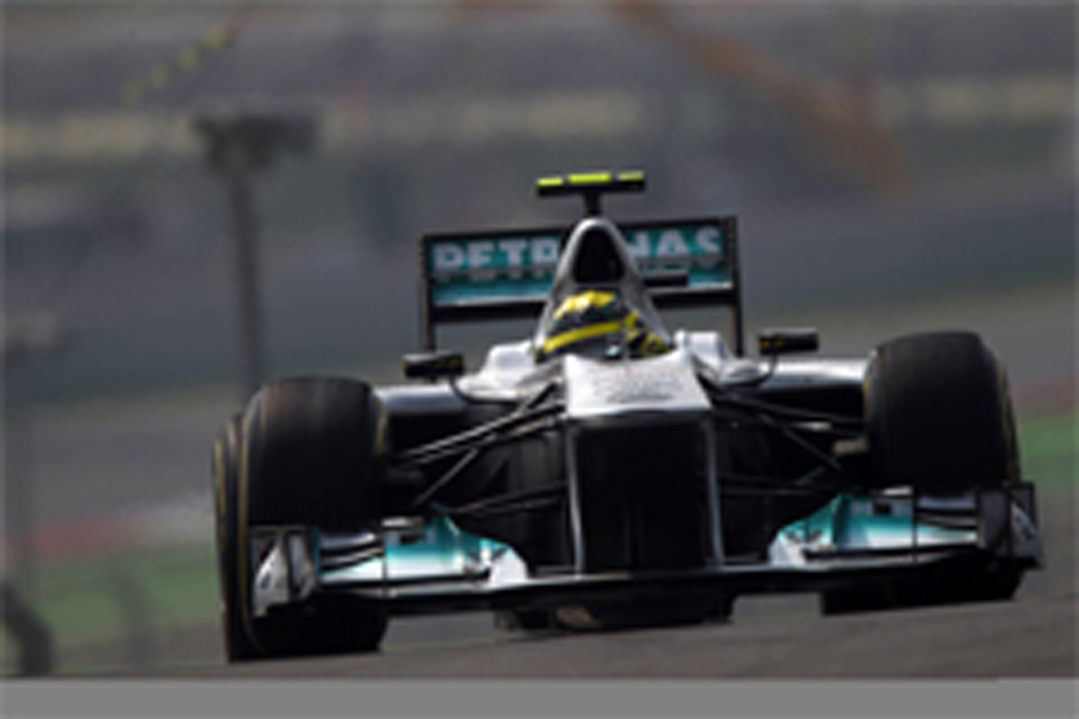 メルセデスGP：ニコ・ロズベルグが7番手 （F1インドGP予選）