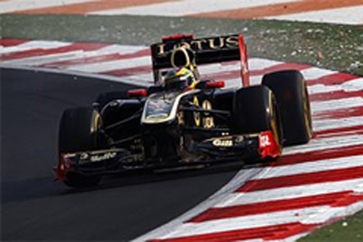 ロータス・ルノーGP：F1インドGP初日