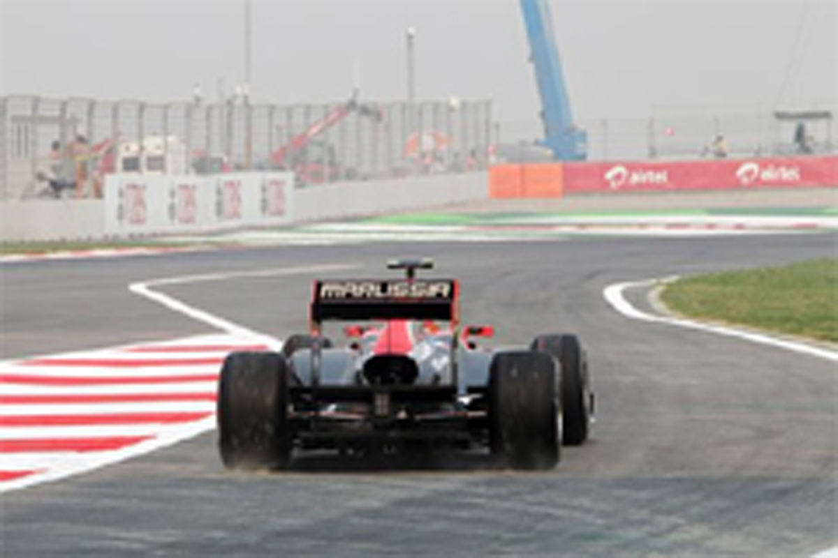 ヴァージン:F1インドGP初日