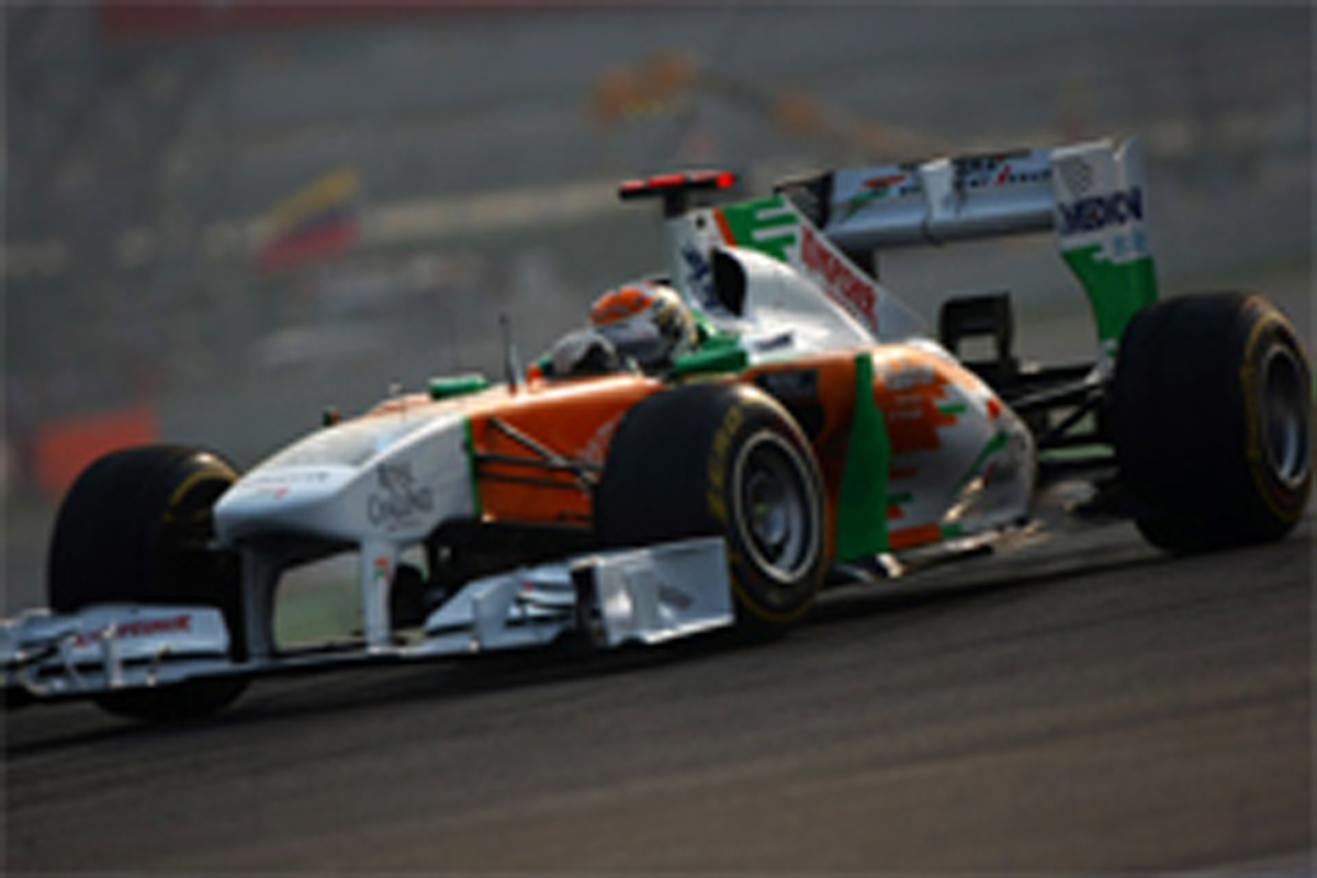 フォース・インディア：スーティルが9位入賞 （F1インドGP）