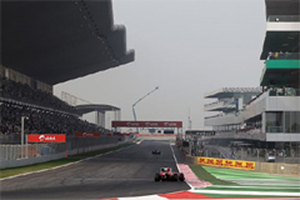 F1 インドGP：決勝グリッド