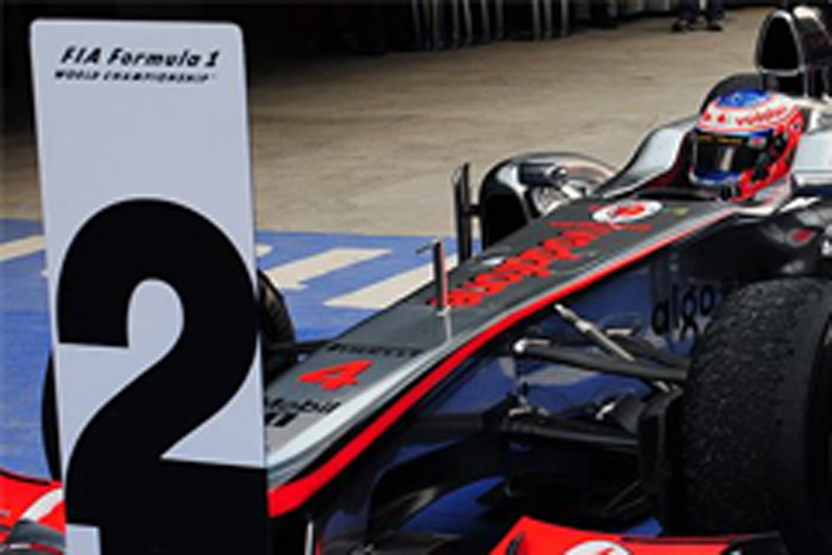 マクラーレン:ジェンソン・バトンが2位表彰台 (F1インドGP)