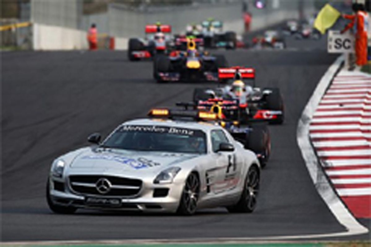 F1:2012年からセーフティカー規約を微調整へ