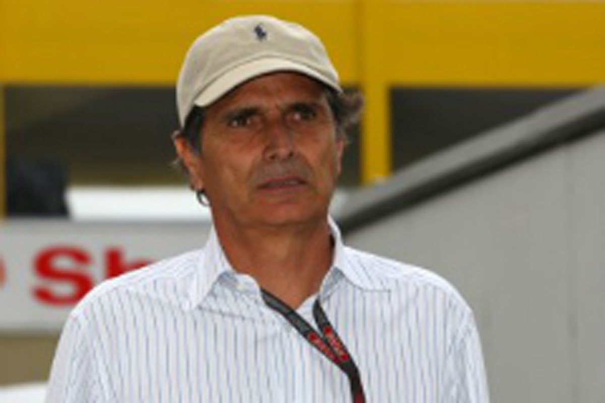 ネルソン・ピケ、最終戦F1ブラジルGPのチェッカーフラッグを担当