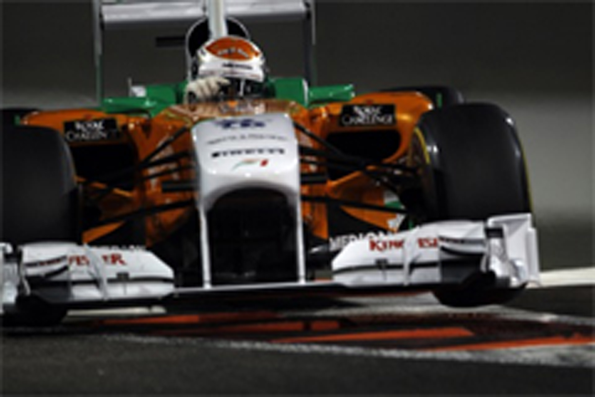 フォース・インディア:F1アブダビGP初日