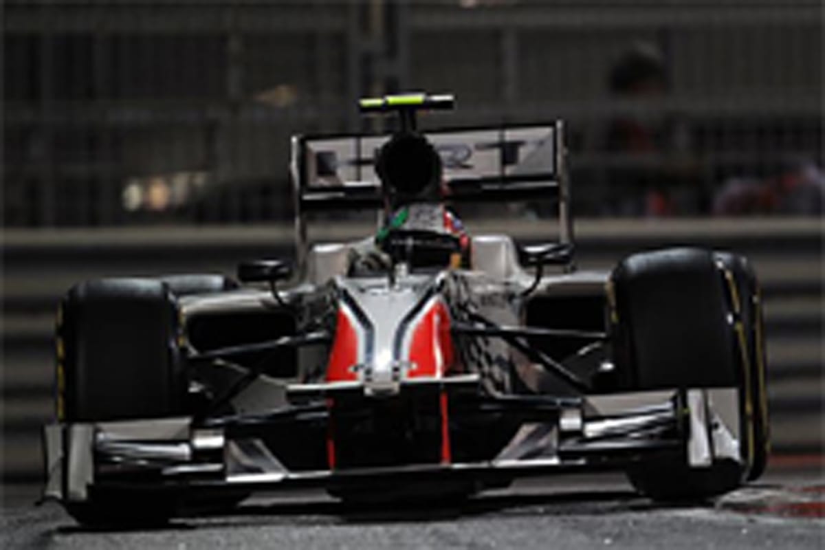 HRT:F1アブダビGP初日