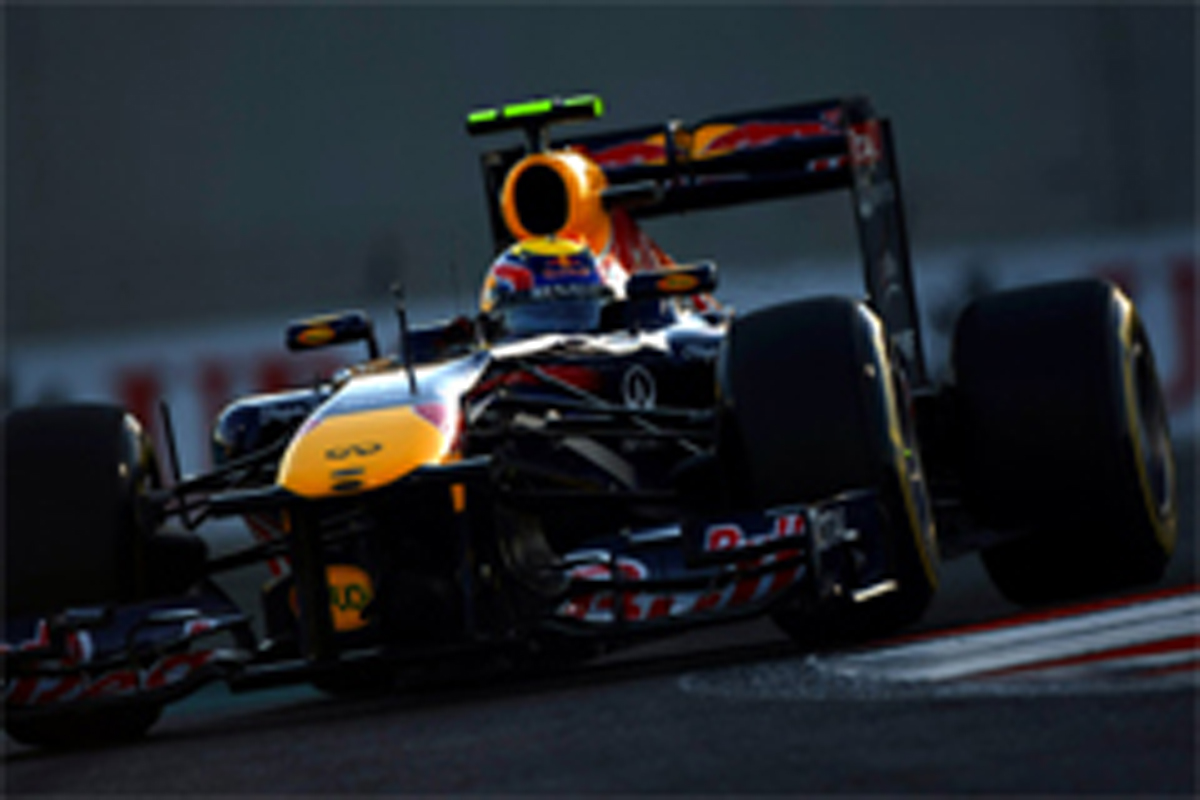 レッドブル:F1アブダビGP初日