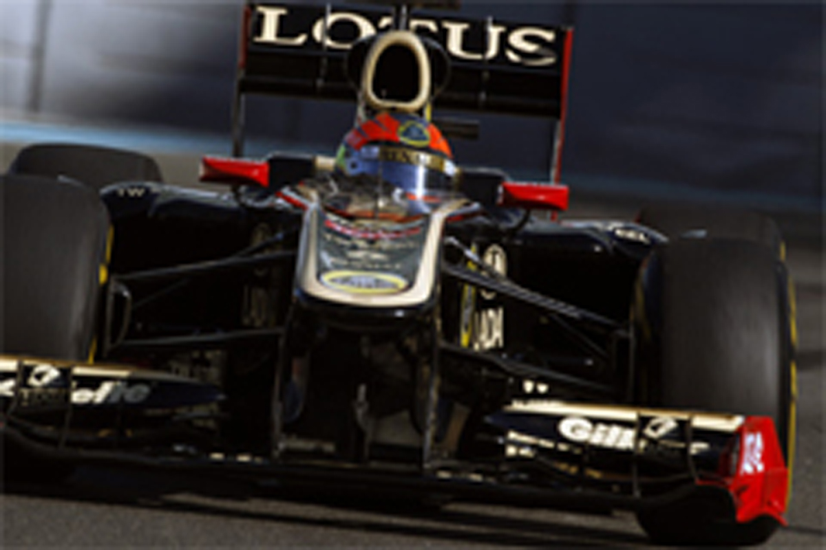ロータス・ルノーGP：F1アブダビGP初日
