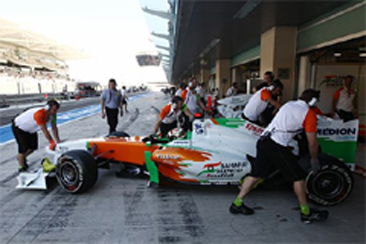 フォース・インディア:2台揃ってトップ10入り (F1アブダビGP予選)