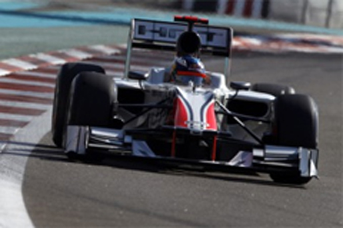 HRT:トラックとの相性を生かせず (F1アブダビGP予選)