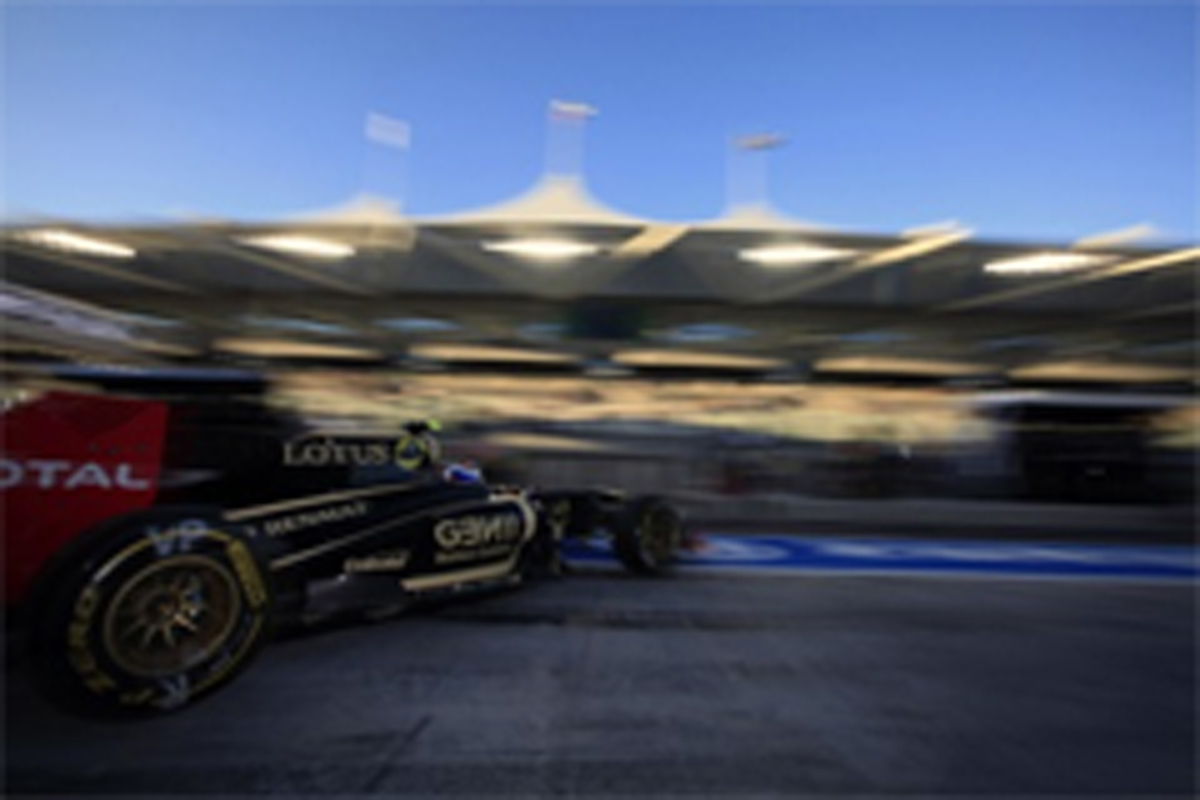 ロータス・ルノーGP：トラック特性に苦戦 （F1アブダビGP予選）