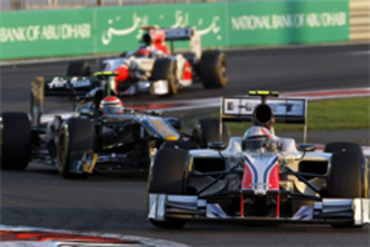 HRT:ダブル完走ならず (F1アブダビGP)