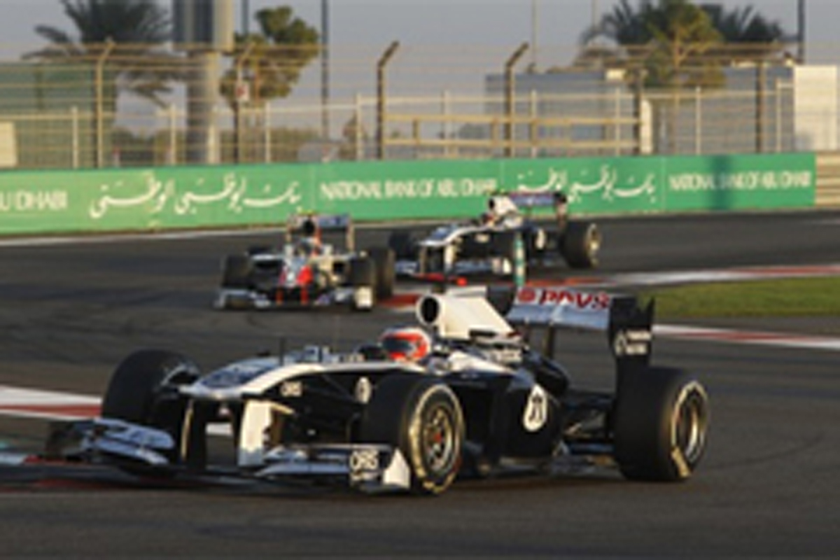 ウィリアムズ:最後列から粘りのレース (F1アブダビGP)