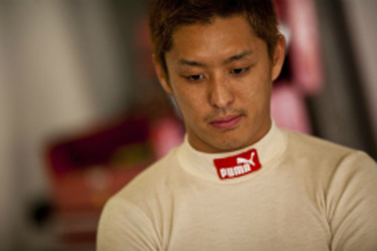 関口雄飛、GP3テスト2日目はクラッシュによりわずか3周で終了