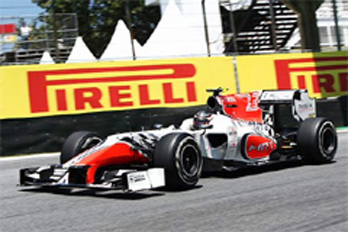 HRT:F1ブラジルGP初日