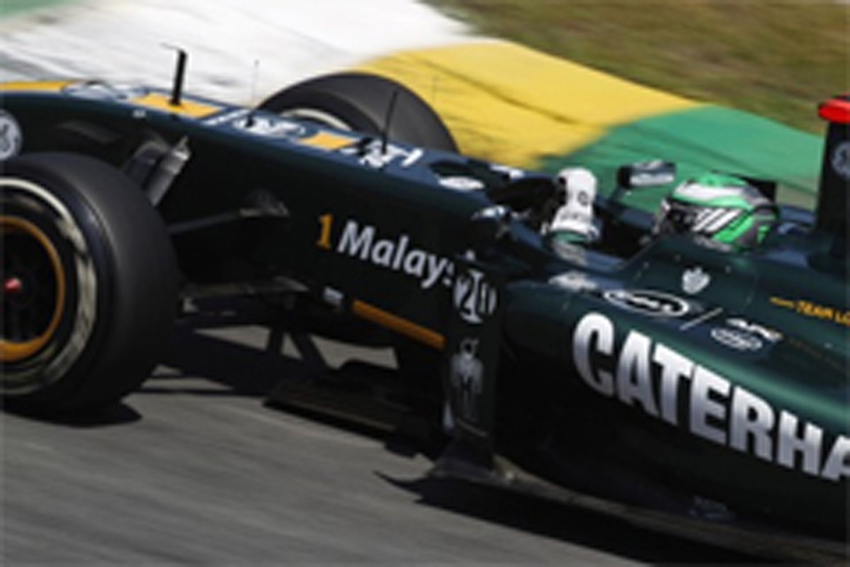 チーム・ロータス:中団チームとの差を縮める (F1ブラジルGP予選)
