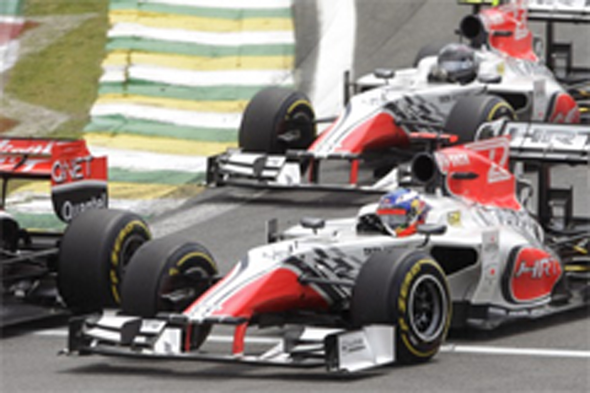 HRT：ダブル完走ならず （F1ブラジルGP）