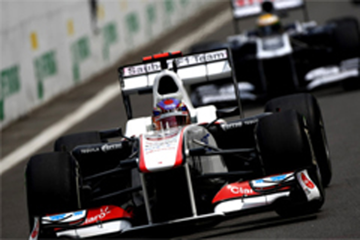 ザウバー:小林可夢偉が9位入賞 (F1ブラジルGP)