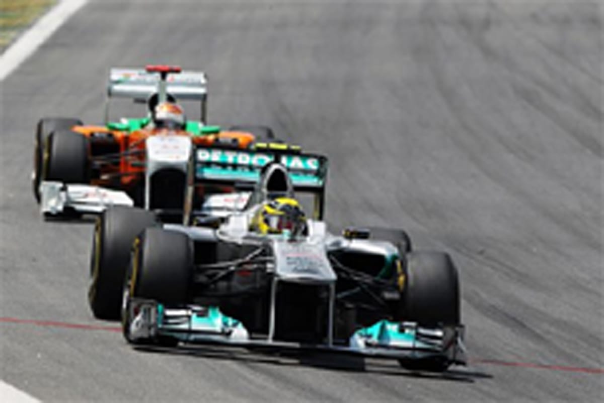 メルセデスGP:ニコ・ロズベルグが7位入賞 (F1ブラジルGP)