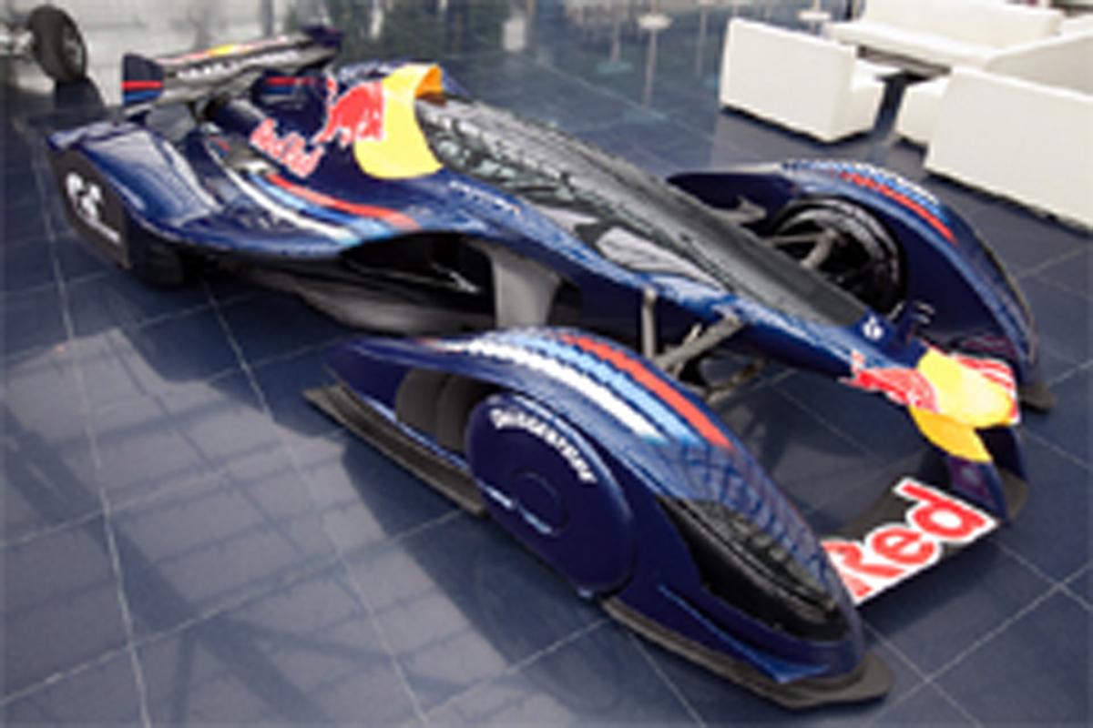 レッドブル X2010、1/1スケールモデルが東京オートサロンに登場