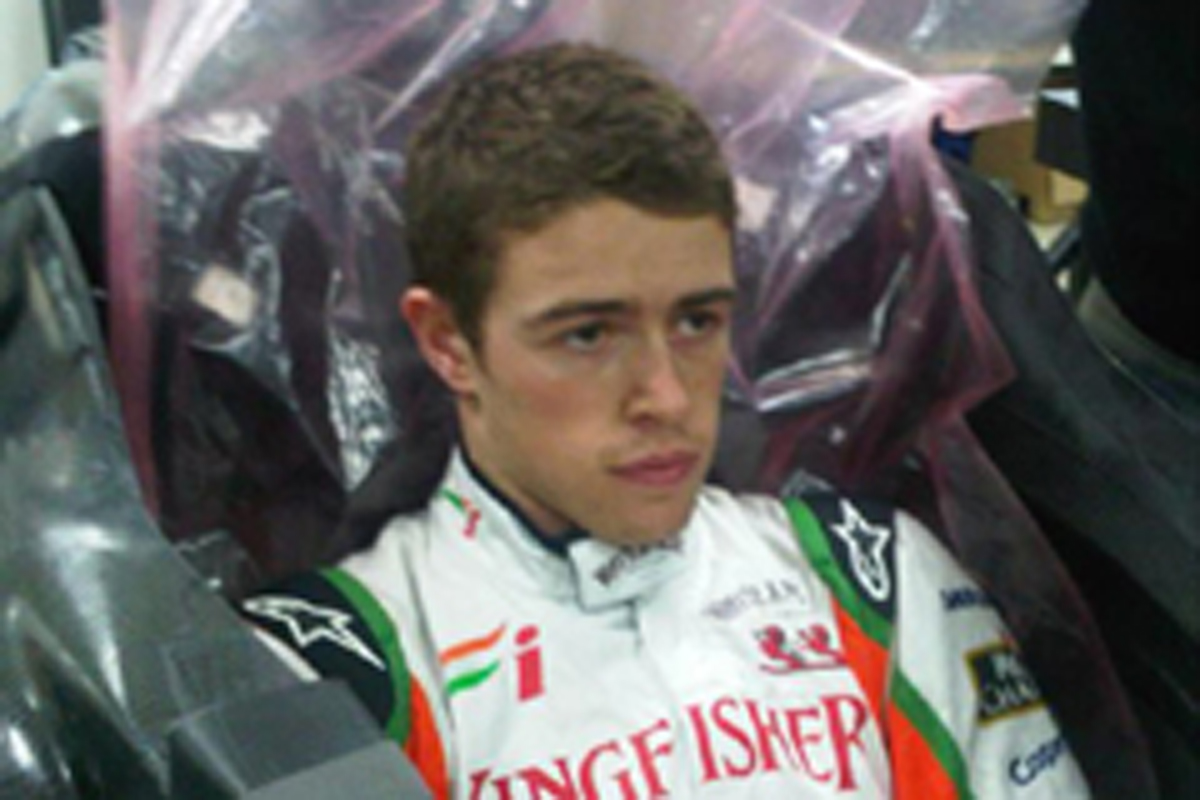 ポール・ディ・レスタ、フォース・インディア VJM05でシート合わせ