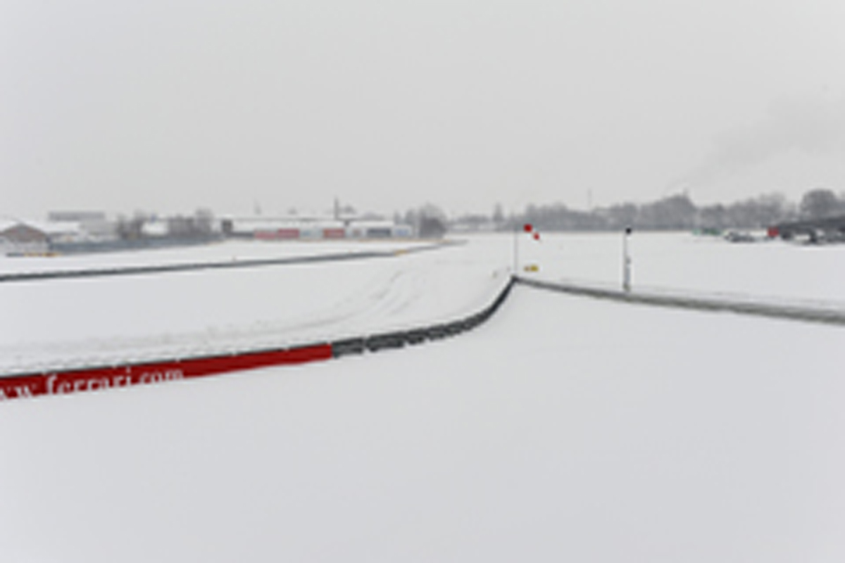 フェラーリ、大雪のため新車のシェイクダウンは中止の可能性大