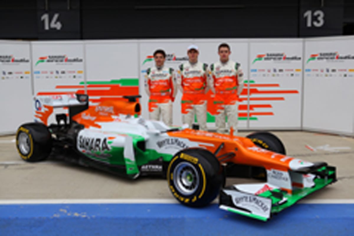 フォース・インディア、VJM05を発表