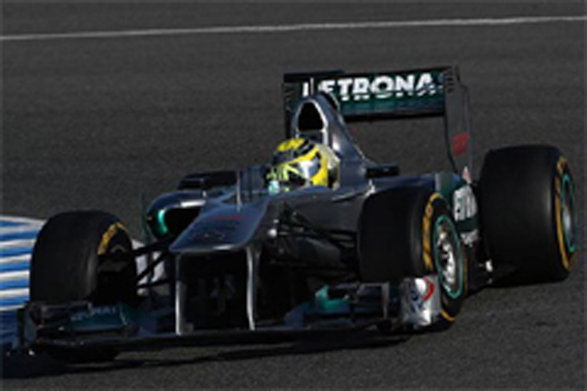 F1ヘレステスト3日目：ニコ・ロズベルグがトップタイム