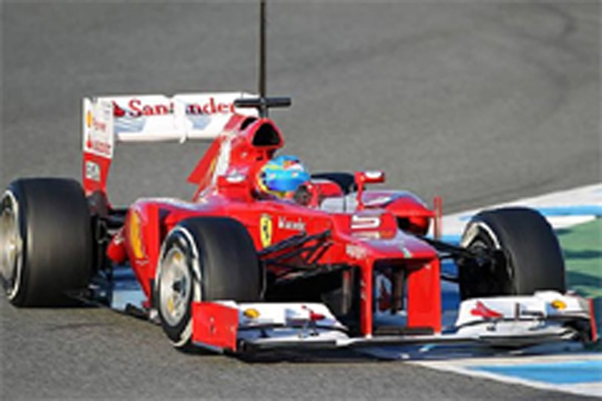 F1ヘレステスト最終目:フェルナンド・アロンソがトップタイム