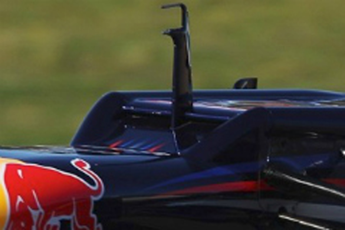レッドブル RB8の「郵便受けスロット」に依然疑いの目