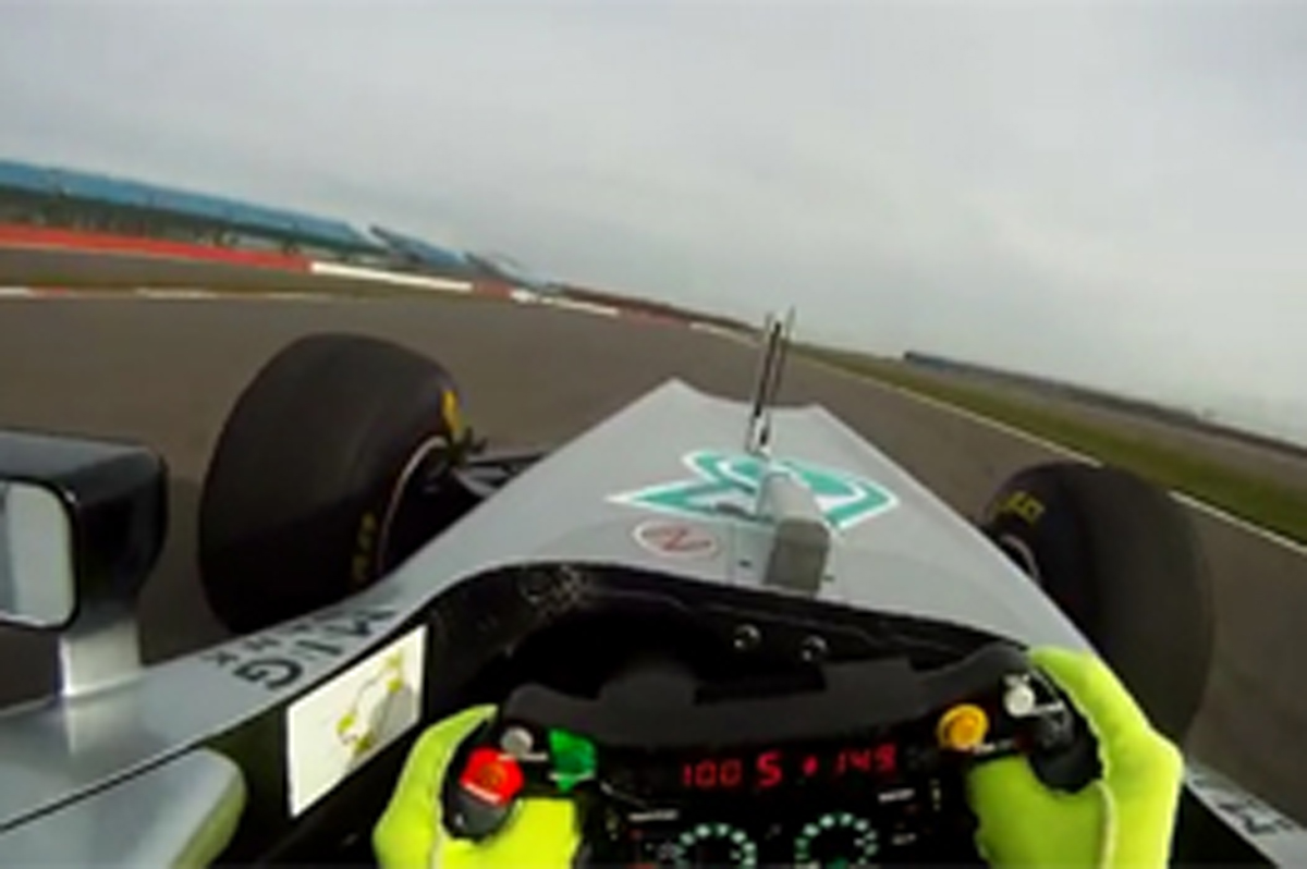 動画：メルセデスAMG F1 W03 オンボード映像