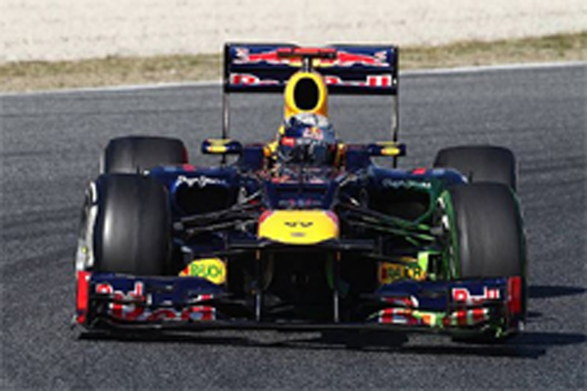 F1バルセロナテスト初日:セバスチャン・ベッテルがトップタイム
