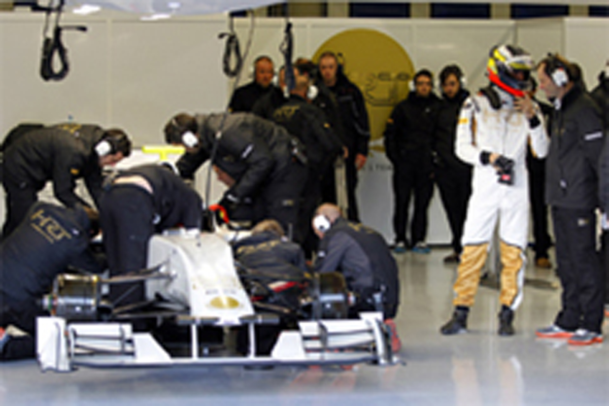 HRT F112、クラッシュテストに合格