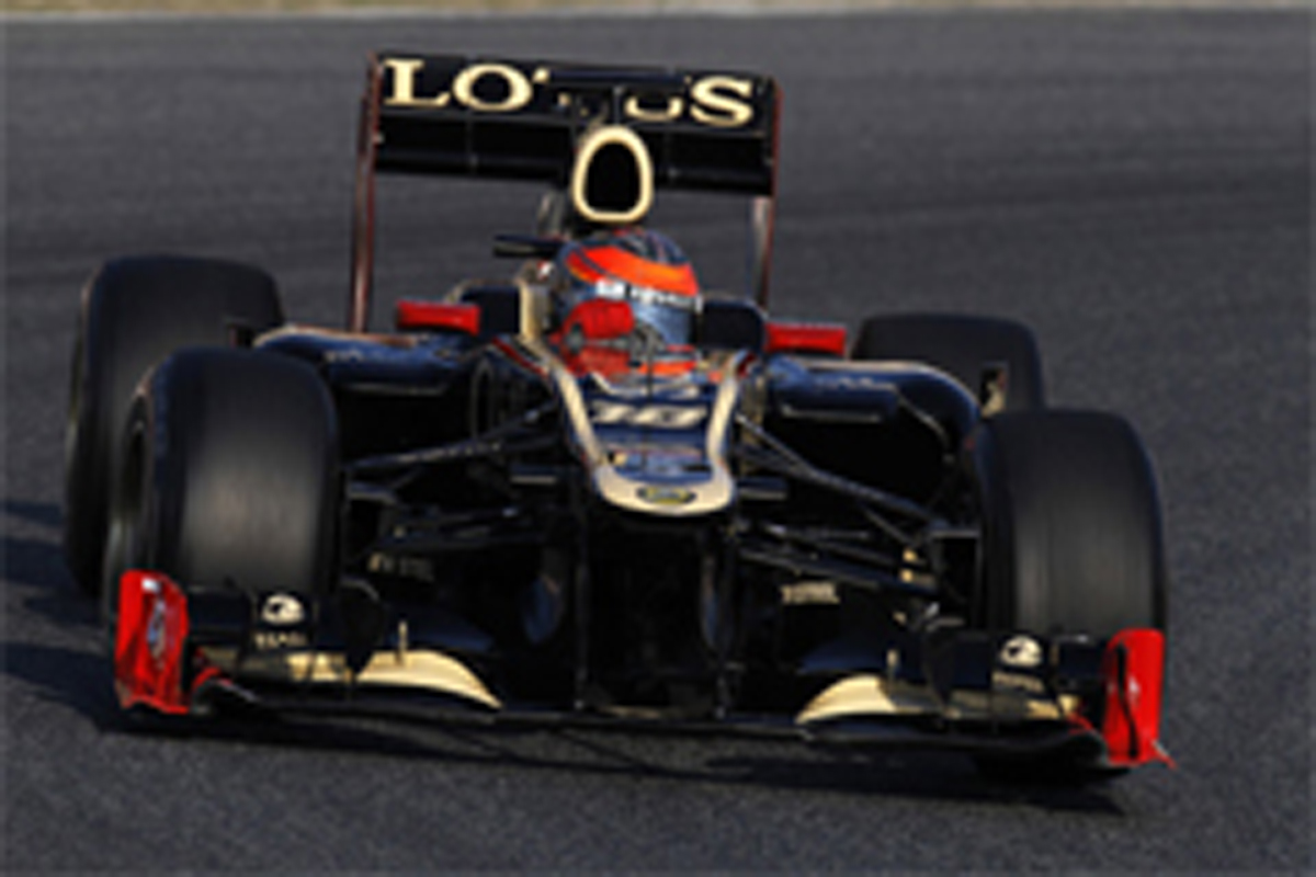 F1バルセロナテスト初日：ロマン・グロージャンがトップタイム