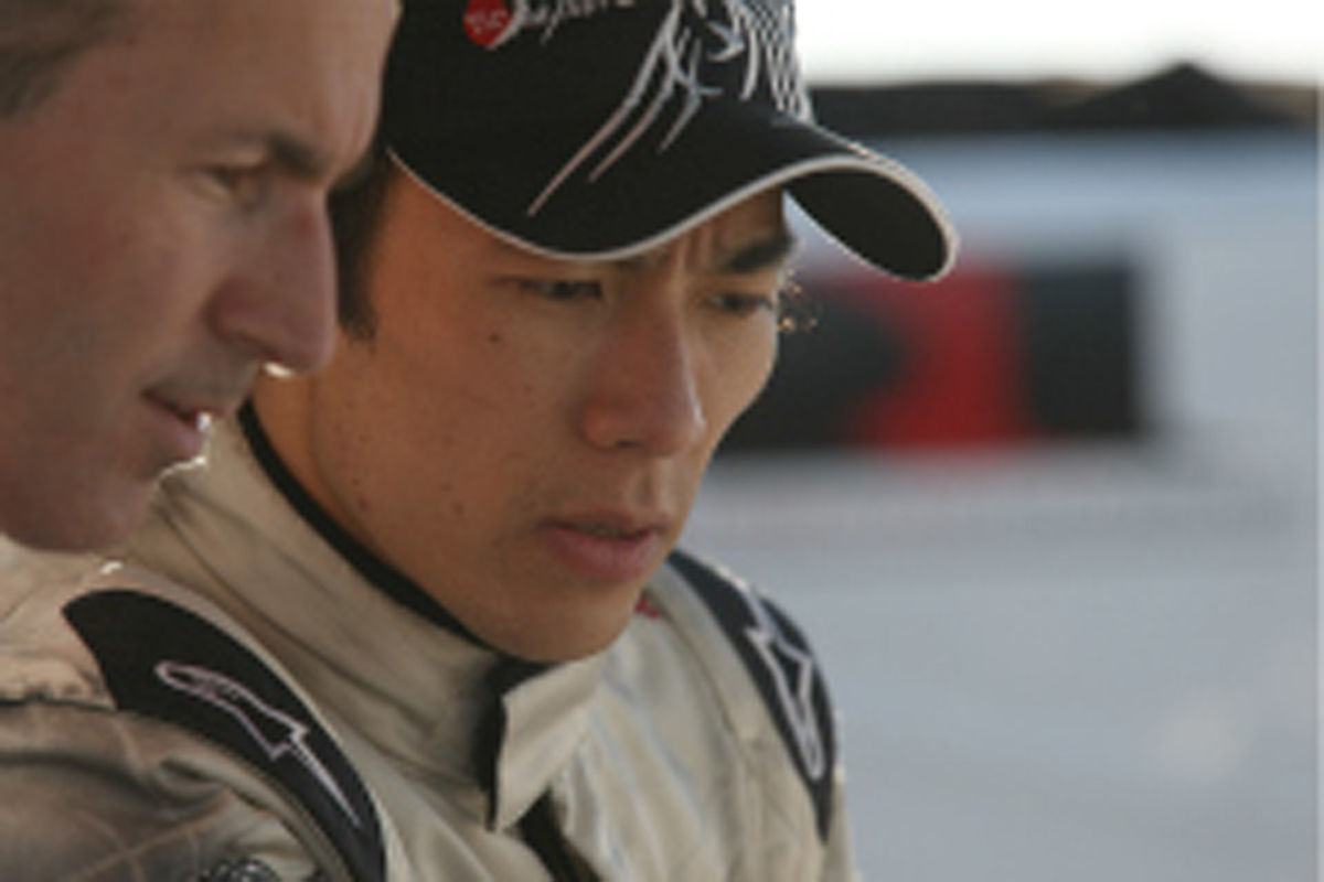 佐藤琢磨、フォーミュラ・ニッポンの合同テストに参加