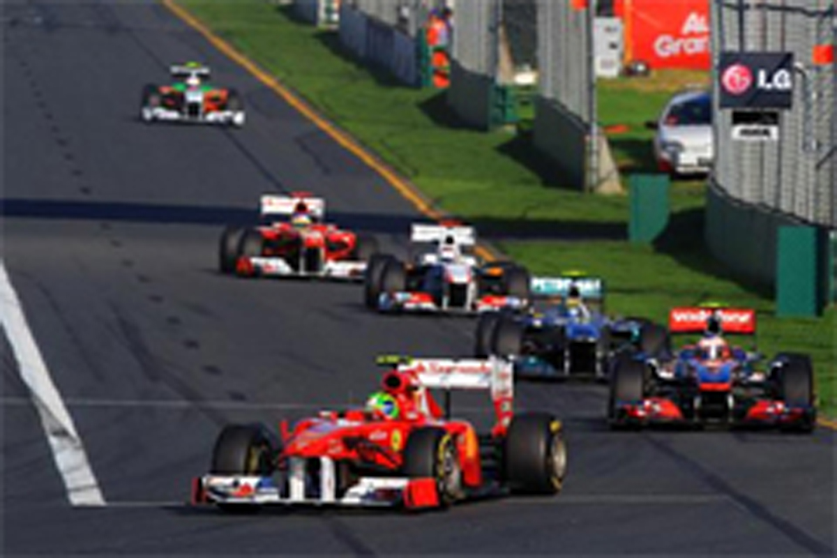 F1オーストラリアGP、DRSゾーンを2ヶ所に設置