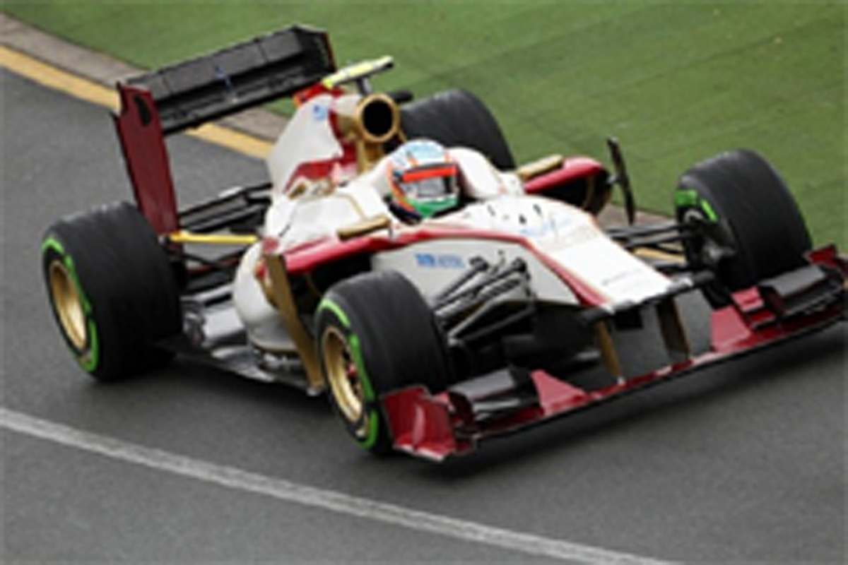 HRT:F1オーストラリアGP 初日