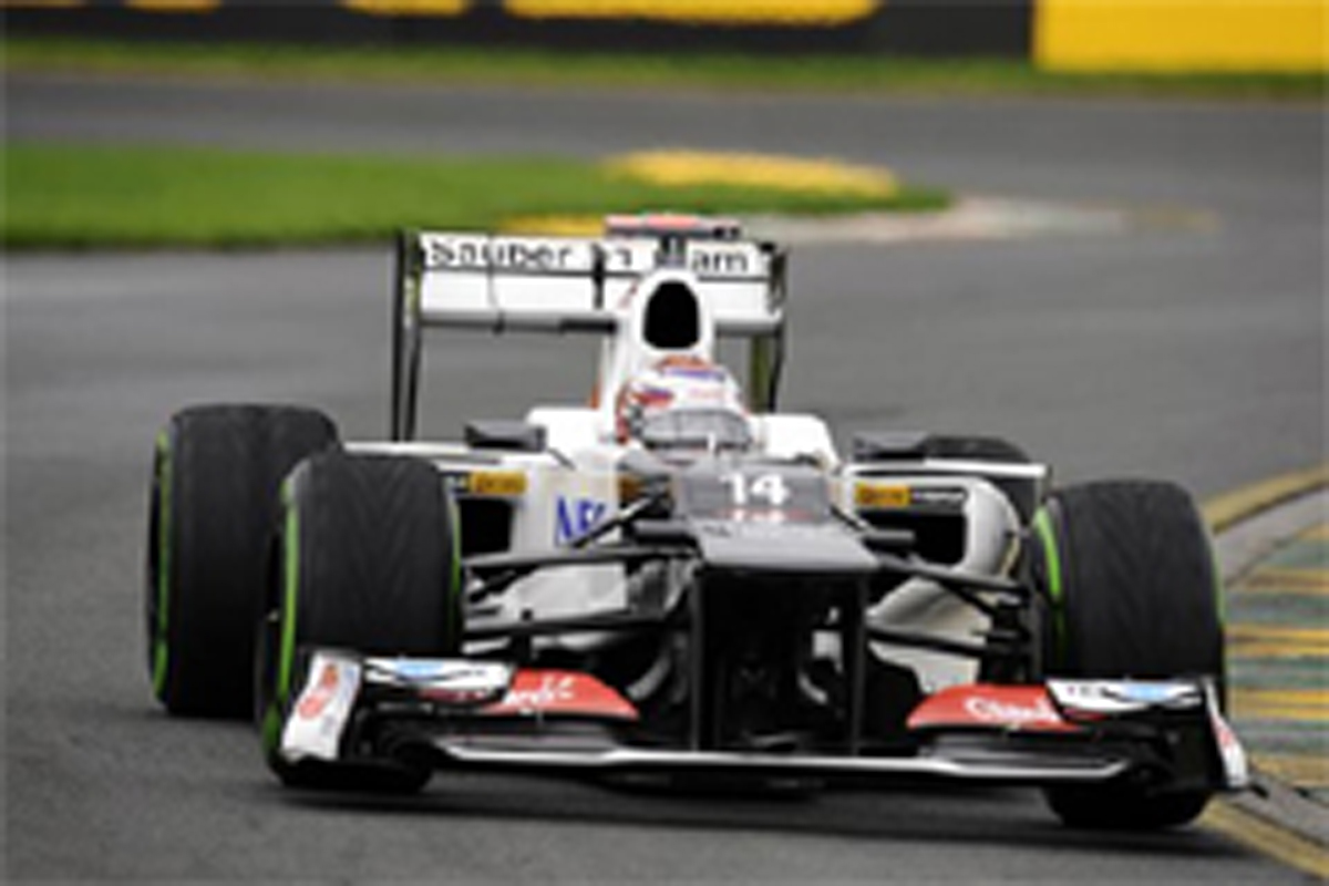 ザウバー：小林可夢偉は5番手タイム （F1オーストラリアGP 初日）