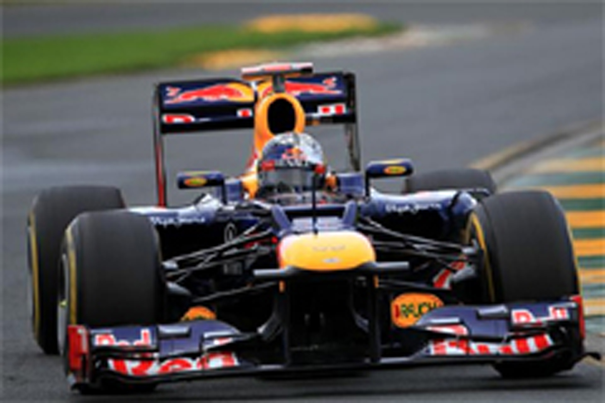 レッドブル：F1オーストラリアGP 初日