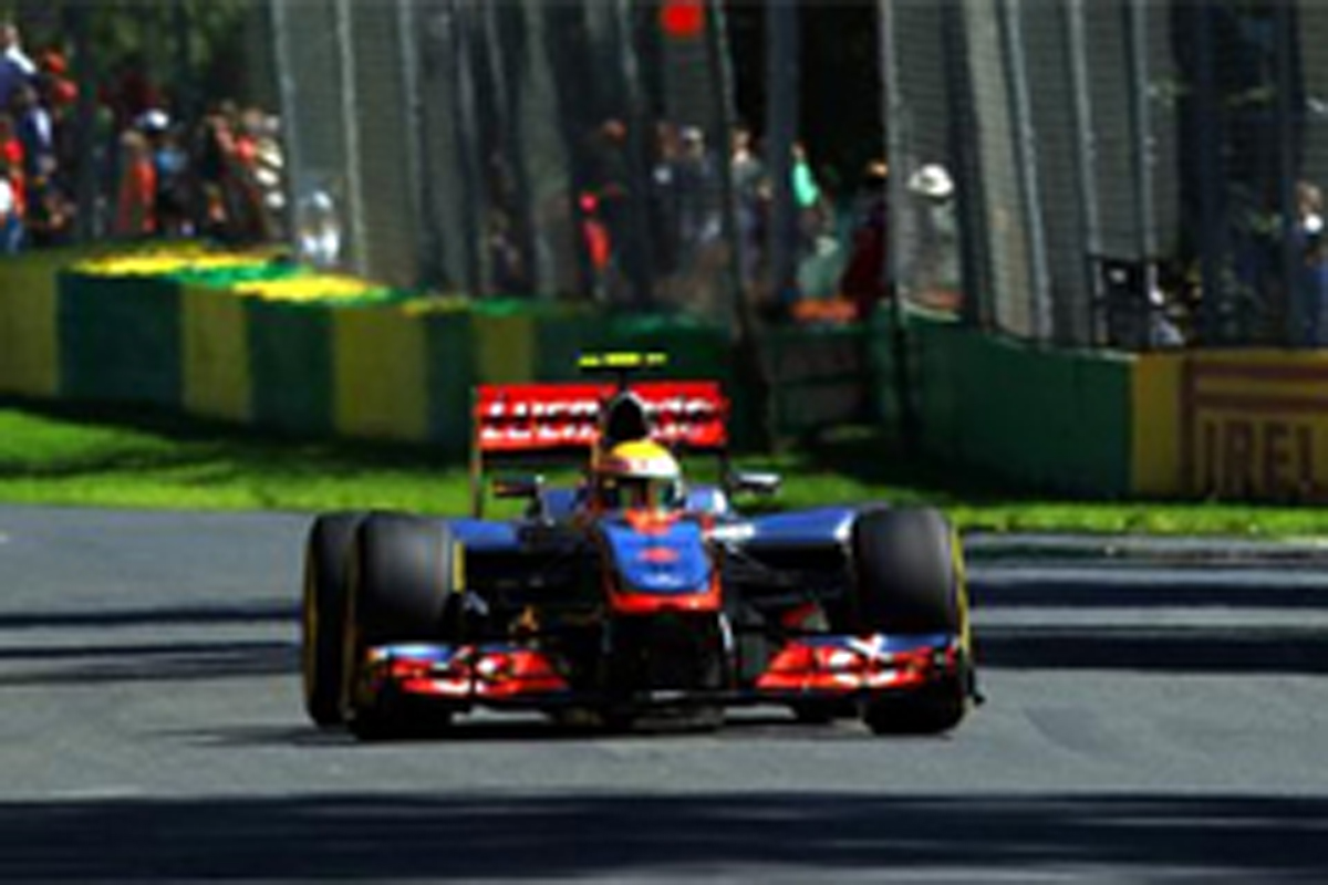 F1オーストラリアGP 予選：ルイス・ハミルトンがポールポジション