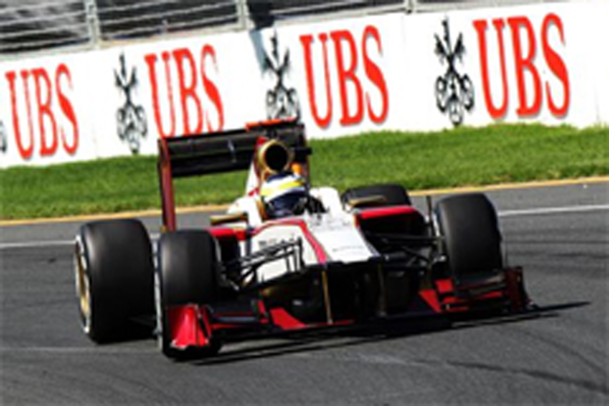 HRT、決勝レース出場は認められず （F1オーストラリアGP）