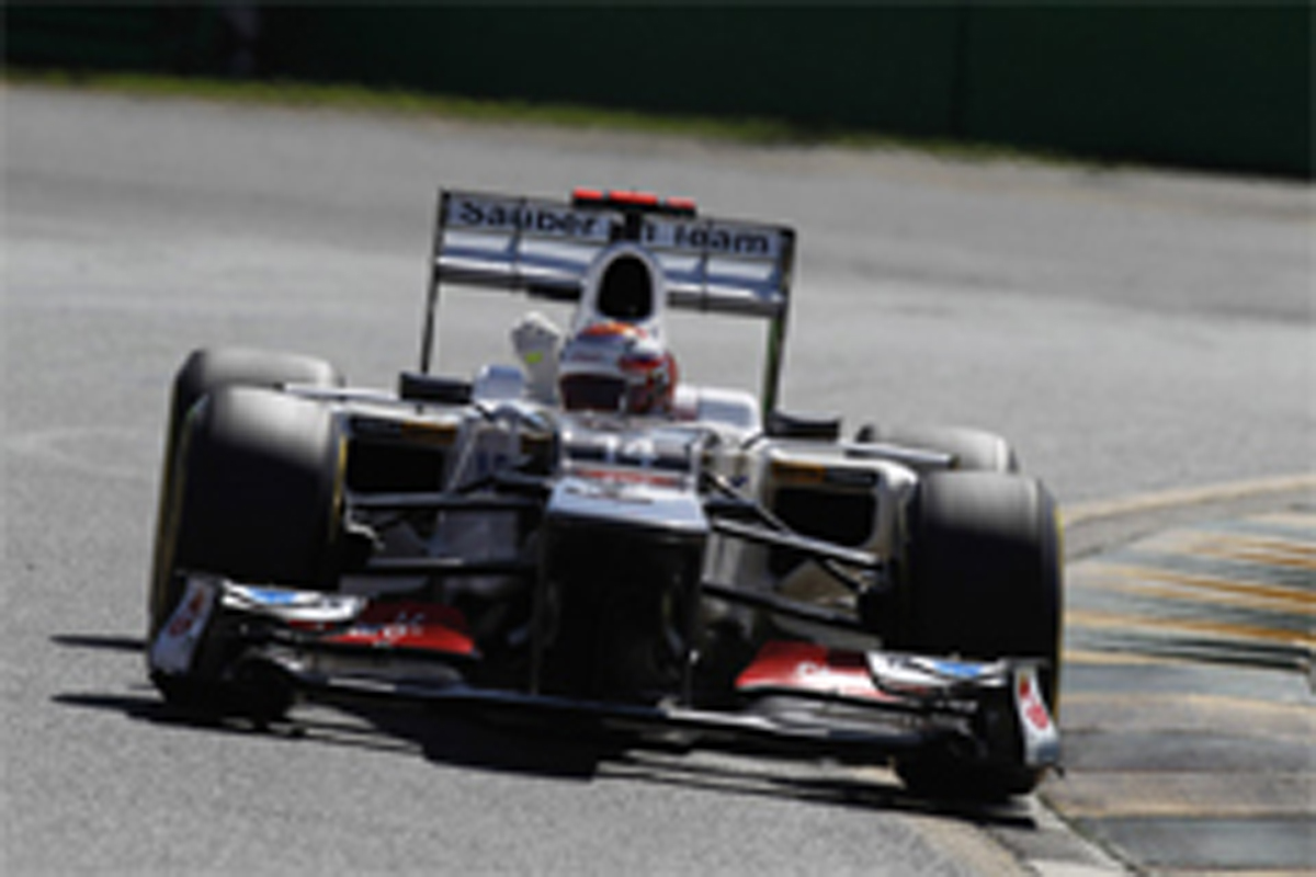 ザウバー:小林可夢偉が6位入賞! (F1オーストラリアGP)