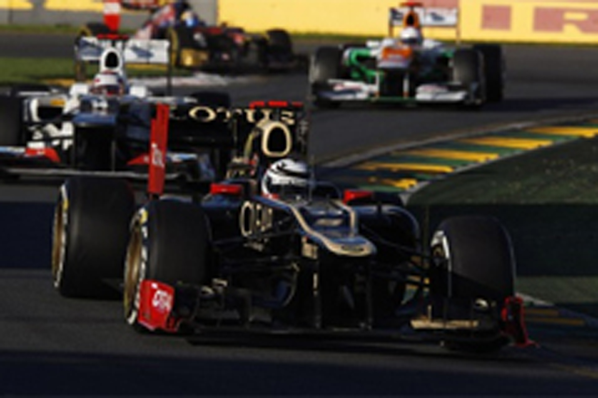ロータス:キミ・ライコネンが復帰戦で7位入賞 (F1オーストラリアGP)