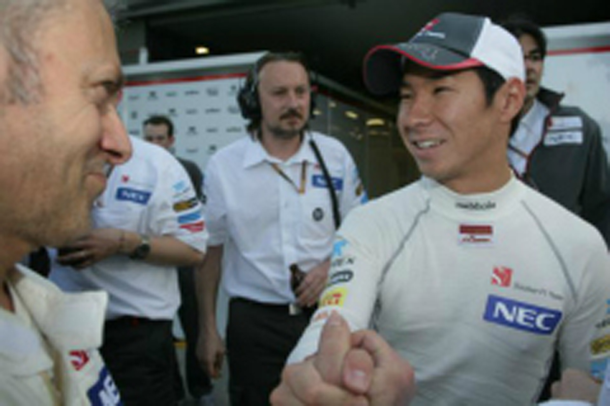 小林可夢偉 「最高のかたちで今シーズンのスタートが切れた」